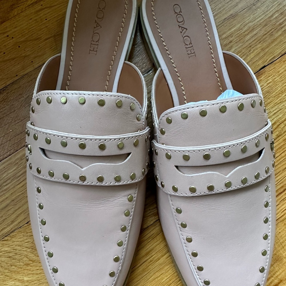 Coach brand new mules
